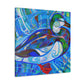 "Mallard on Reflection Pond" - Canvas