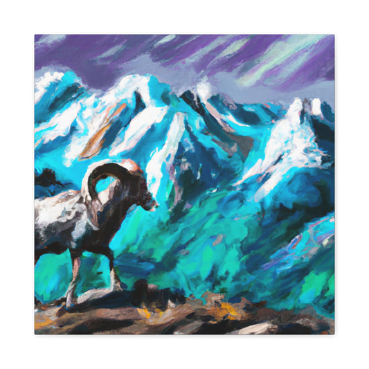 Big Horn Majesty. - Canvas