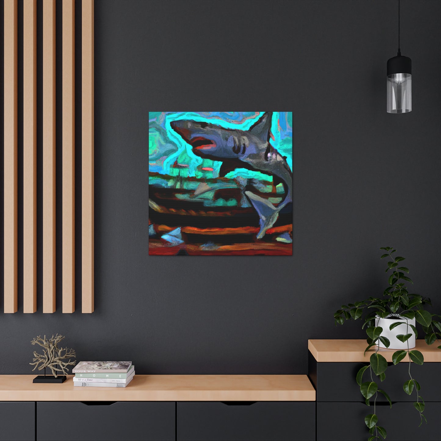 Shark of Dreamscape - Canvas