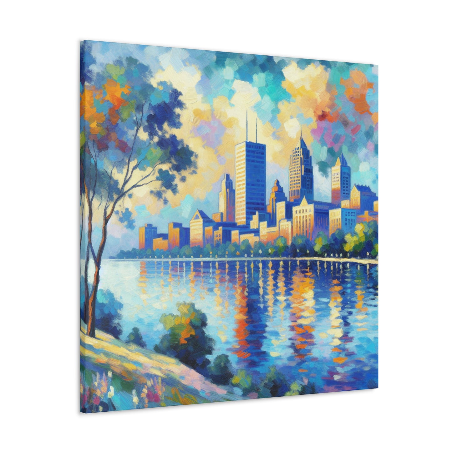 "Colorful Milwaukee Days" - Canvas