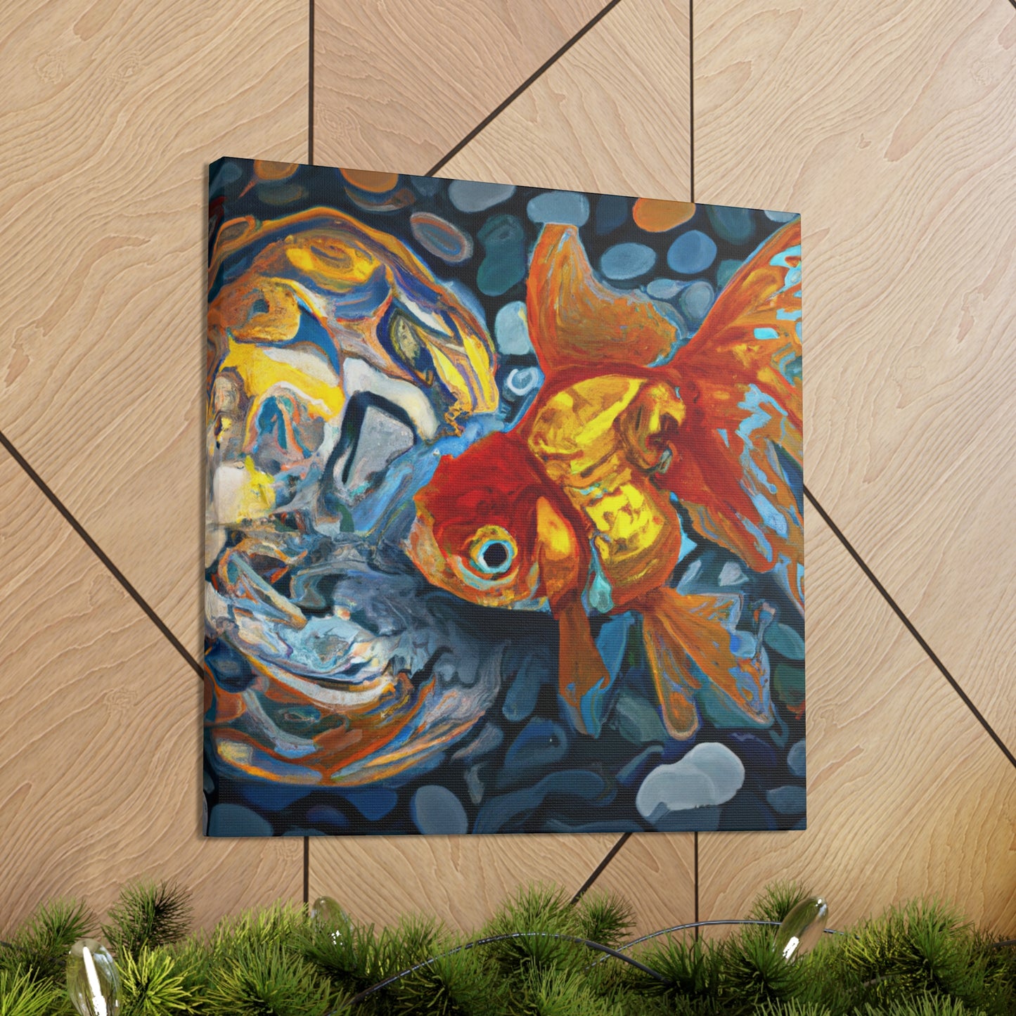 Goldfish in Dreamscape - Canvas