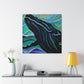 Humpback Whale DecoReflection - Canvas