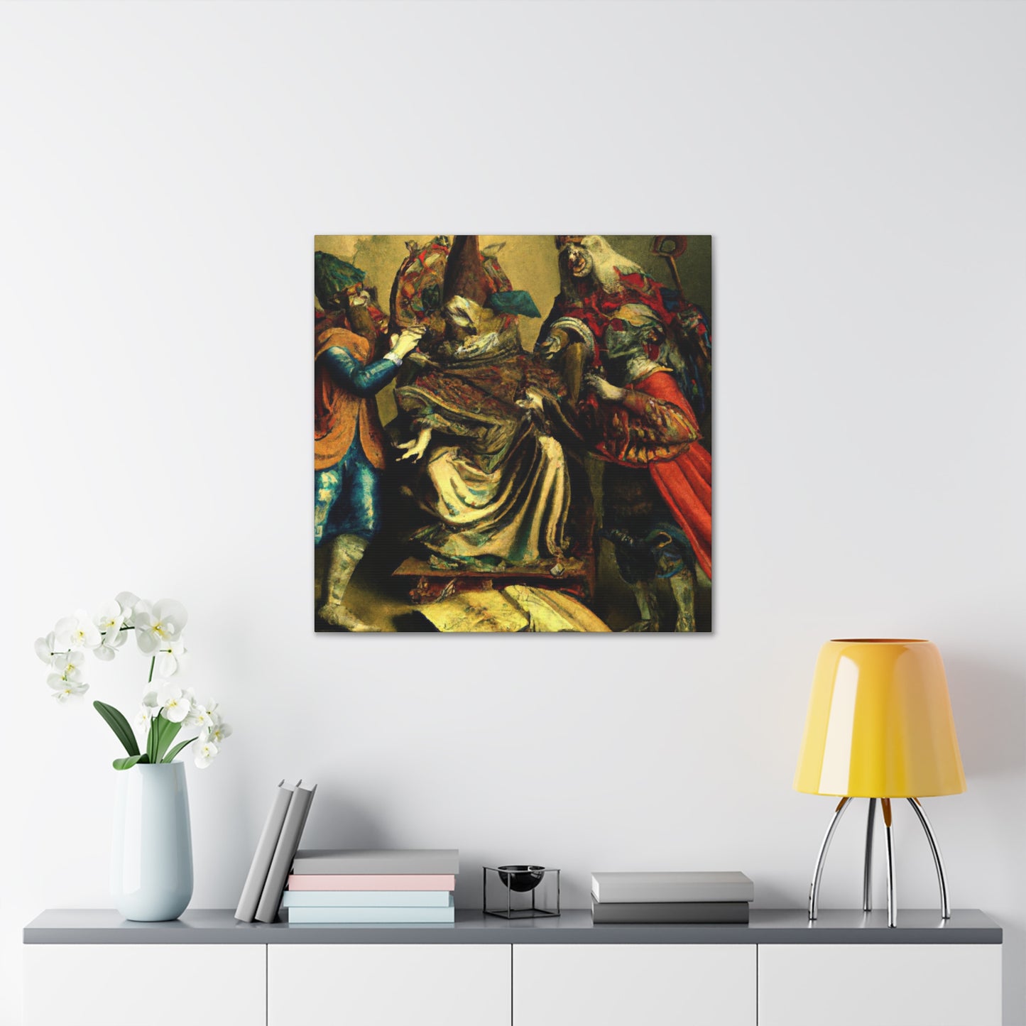 "Lavish Baroque Beauty" - Canvas