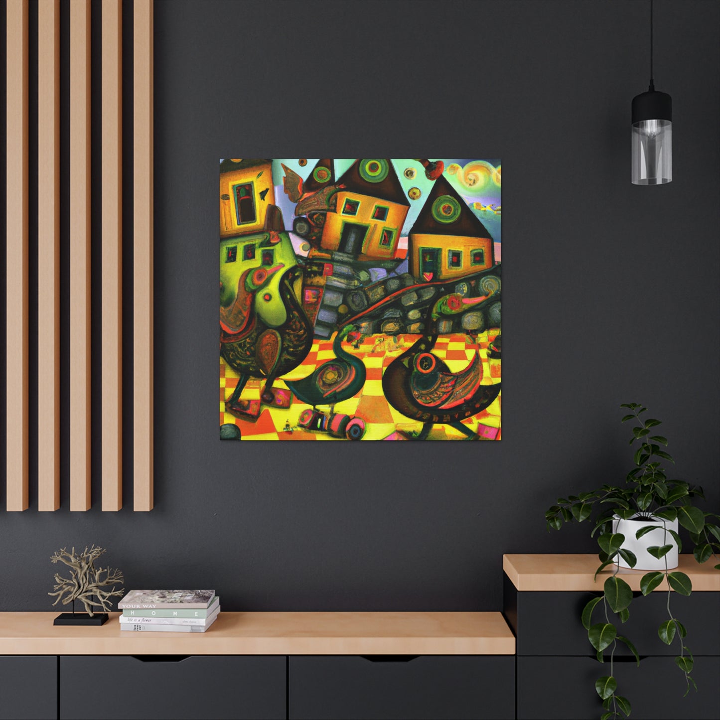 Duck in a Dream - Canvas