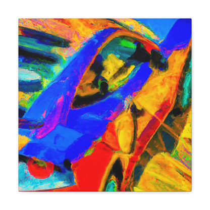 "Modern Car Abstractions" - Canvas