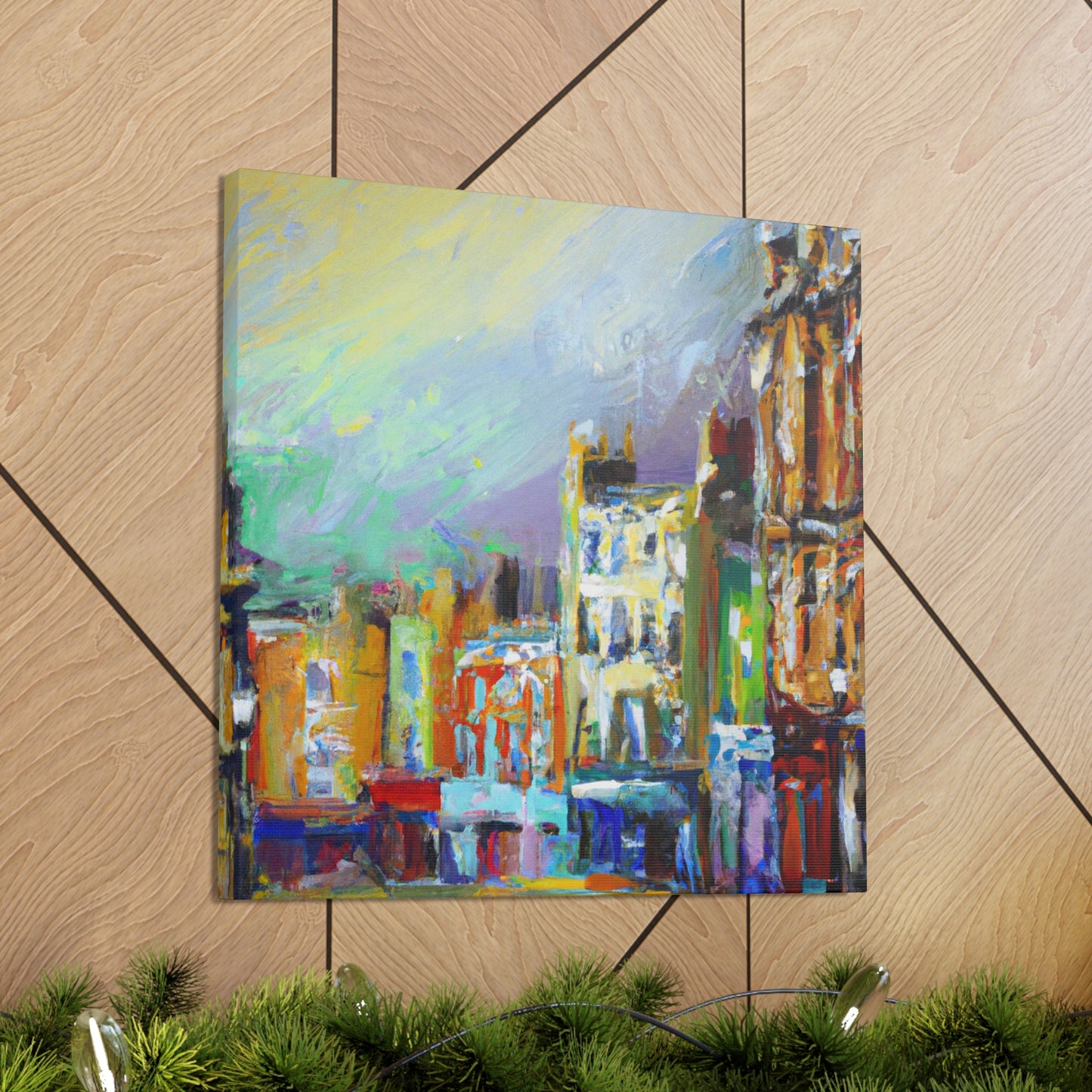 "Victorian Relic Abstract" - Canvas