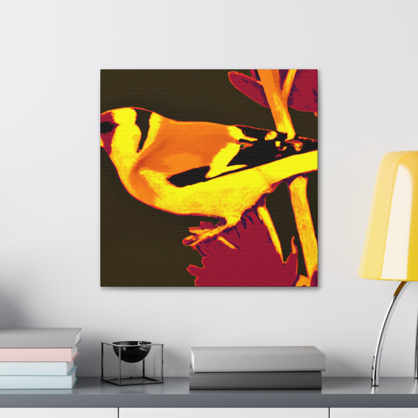 American Goldfinch Glow - Canvas