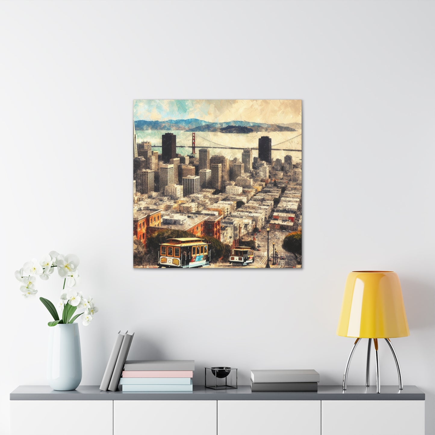 "City by the Bay" - Canvas