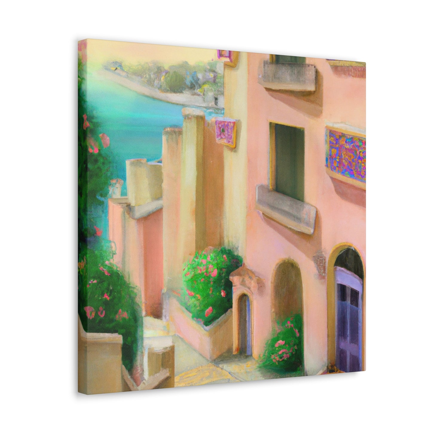 "Summertime Mediterranean Dream" - Canvas