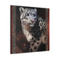 "Snow Leopard Reverie" - Canvas