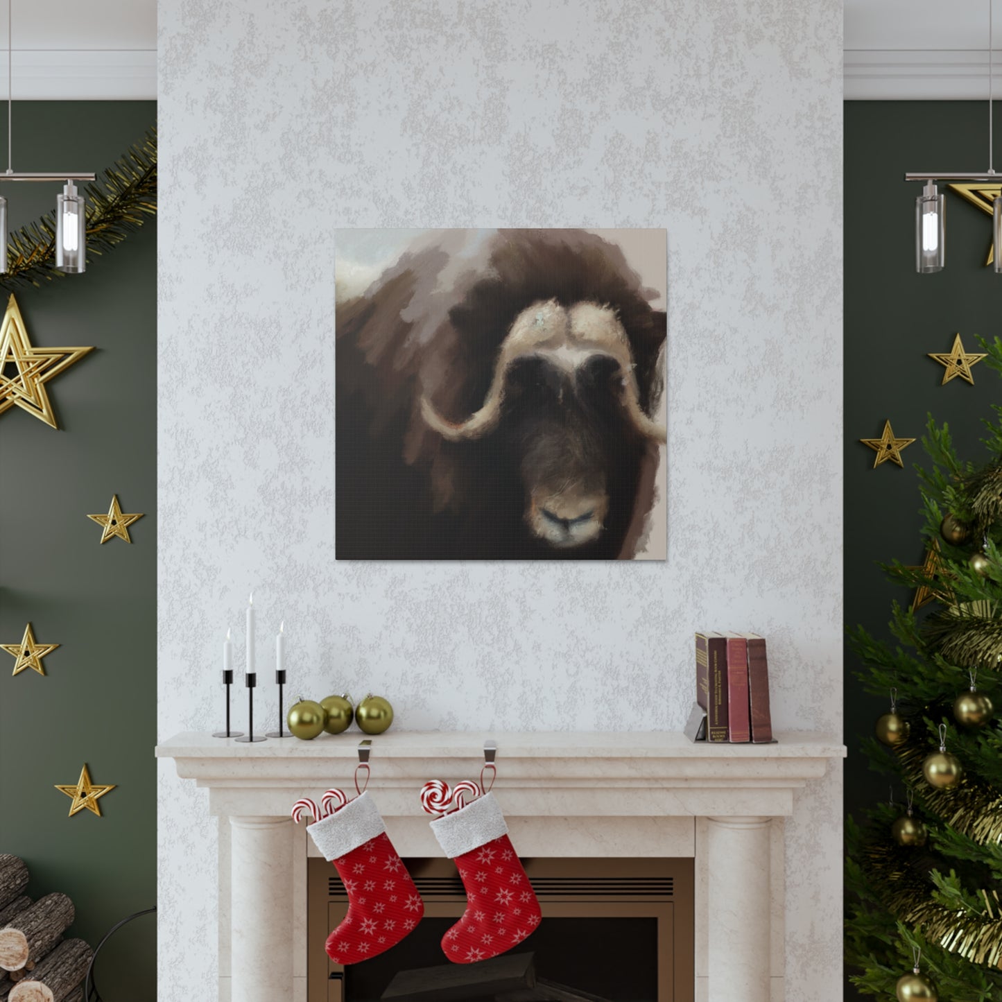 Musk Ox Majesty - Canvas