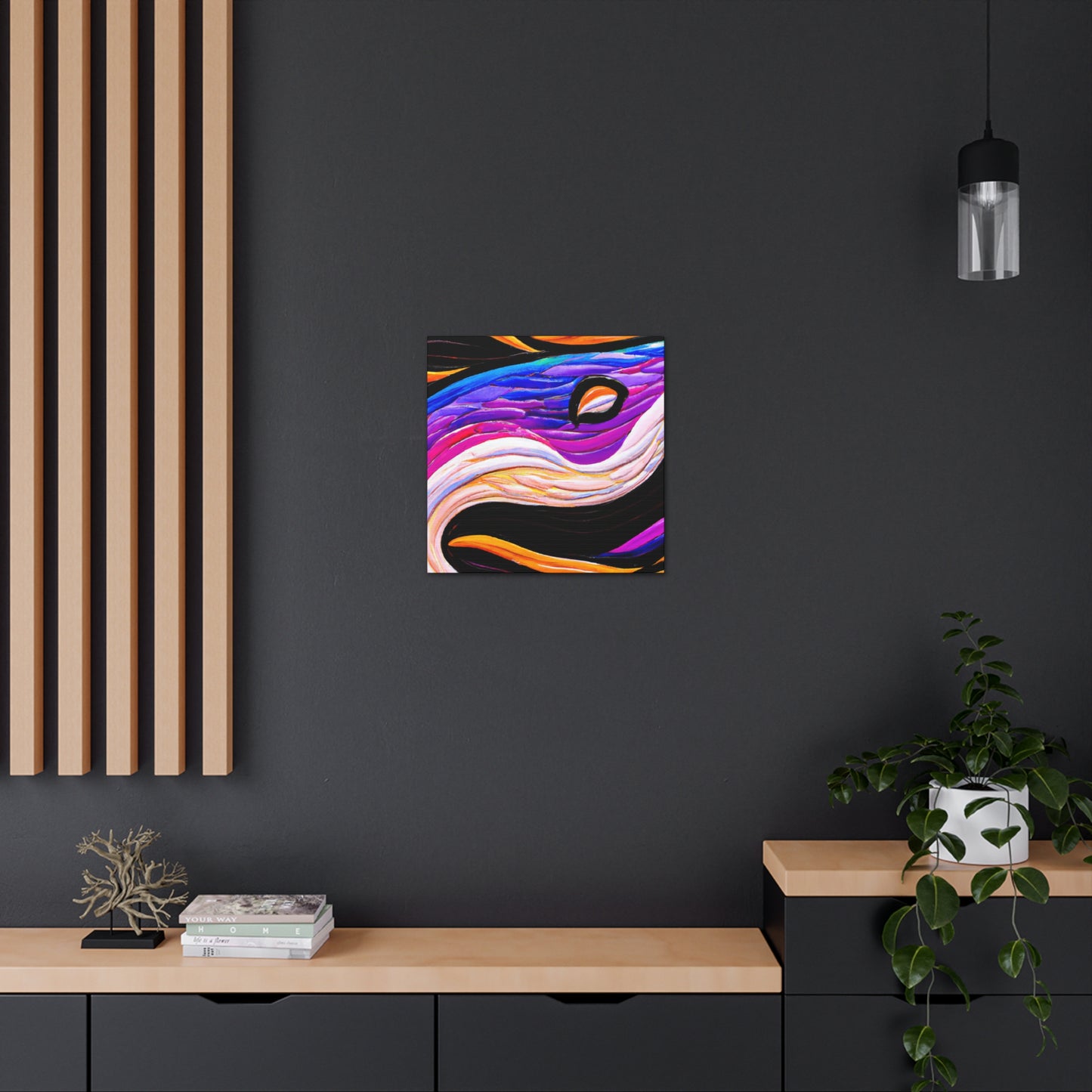 "Eel Art Deco Dream" - Canvas