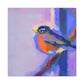 "American Robin Reflection" - Canvas