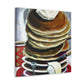 "Pancakes in Surrealism" - Canvas