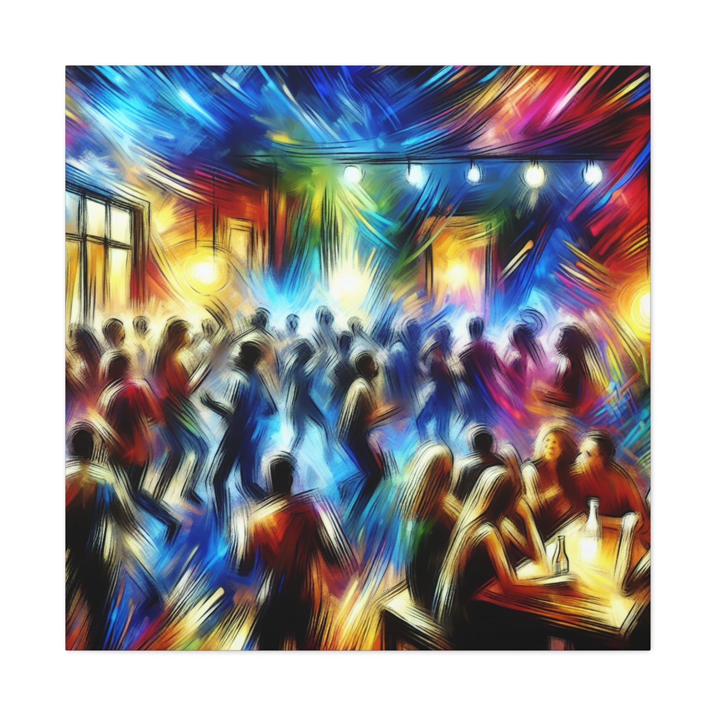 Wild Revelry Abounds - Canvas