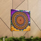 "Vibrant Grandmother's Quilt" - Canvas