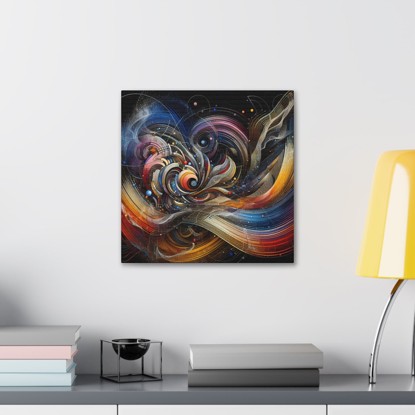 Whirling Echoes of Time - Canvas