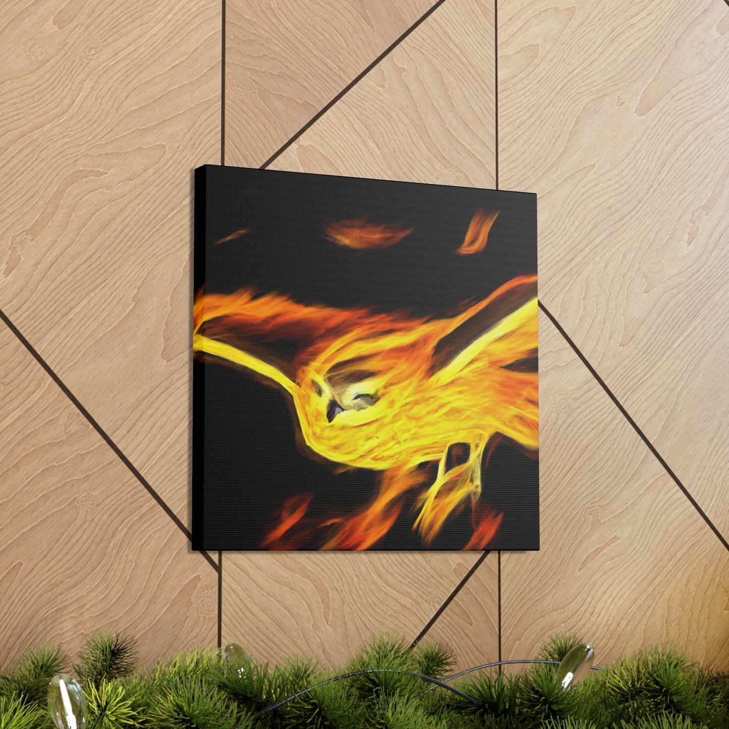 Golden Eagle Triumphant - Canvas