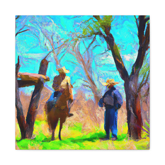 Ponderosa in Impressionism - Canvas