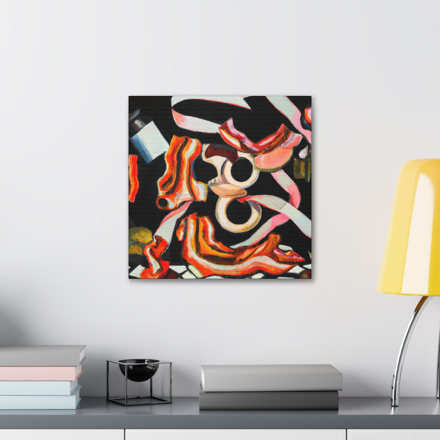 Bacon on Fire Dream - Canvas