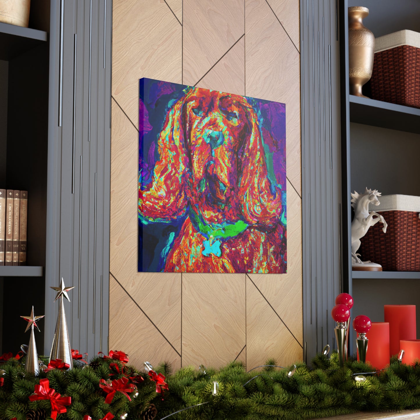 "Irish Setter Impressionism" - Canvas