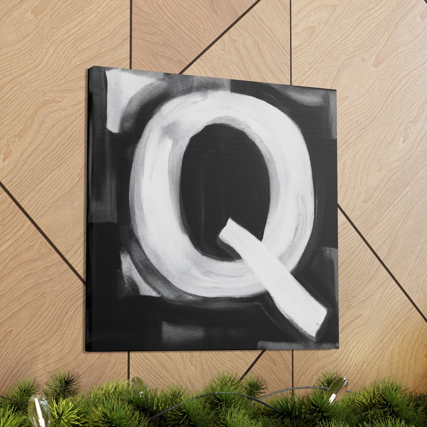 "Q's Dynamic Reflection" - Canvas