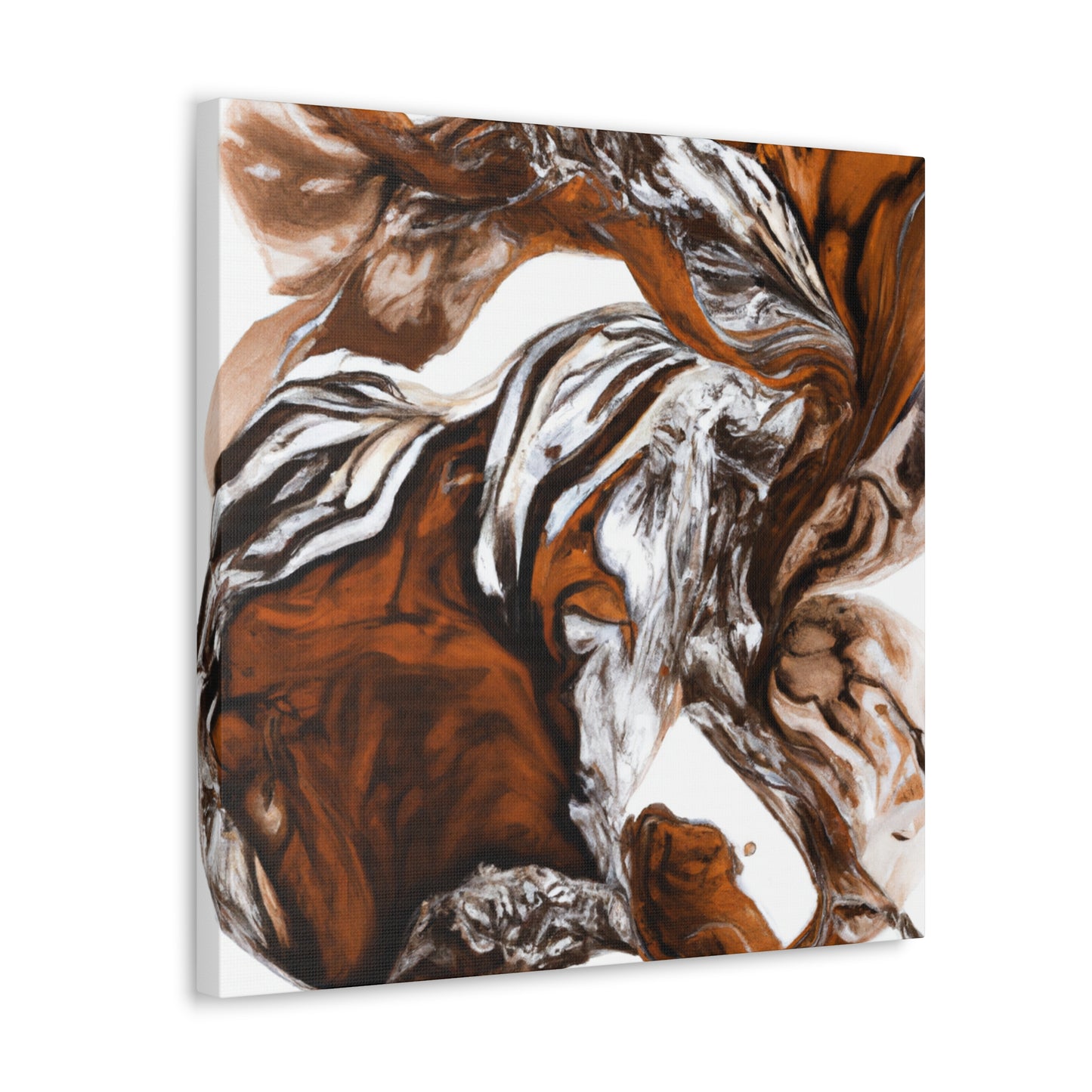 Cheetah's Wild Elegance - Canvas