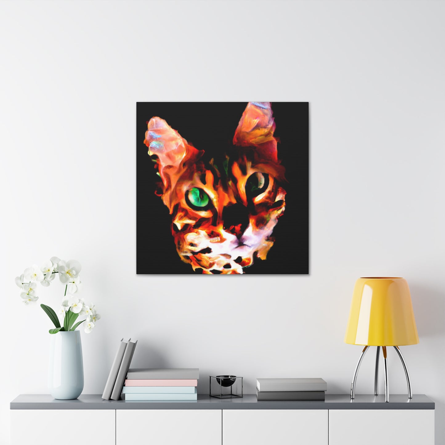 "Bengal Roar of Majesty" - Canvas