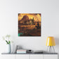 Western Landscape Splendor - Canvas