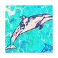 Dolphin Playful Splendor - Canvas