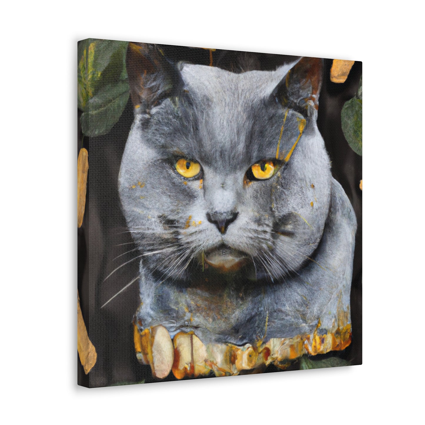 "Purrfect British Shorthair" - Canvas