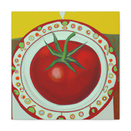 "Tomato's Sweet Bounty" - Canvas