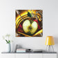 "Apple Adorned in Rococo" - Canvas