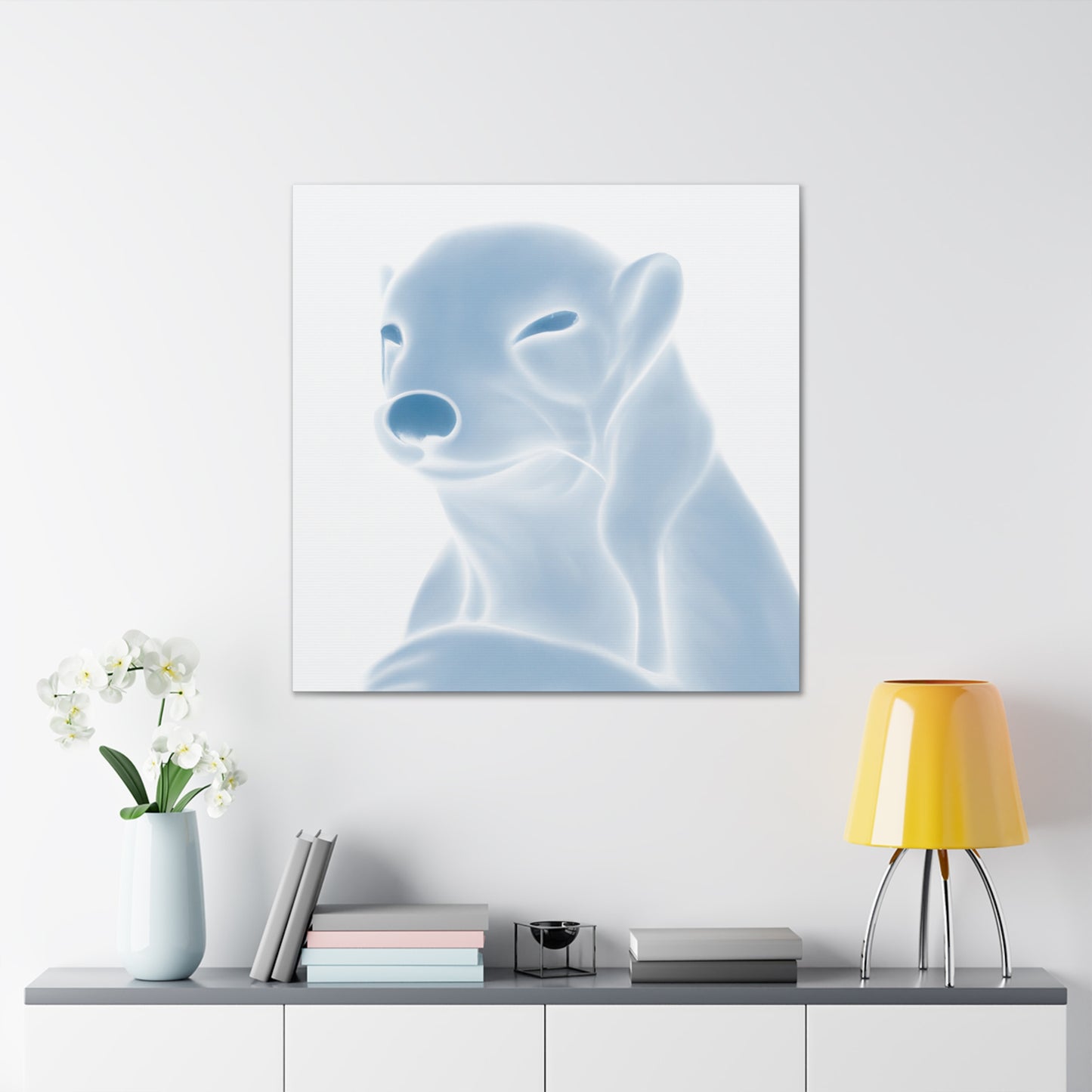 Ermine in Twilight Dreams - Canvas