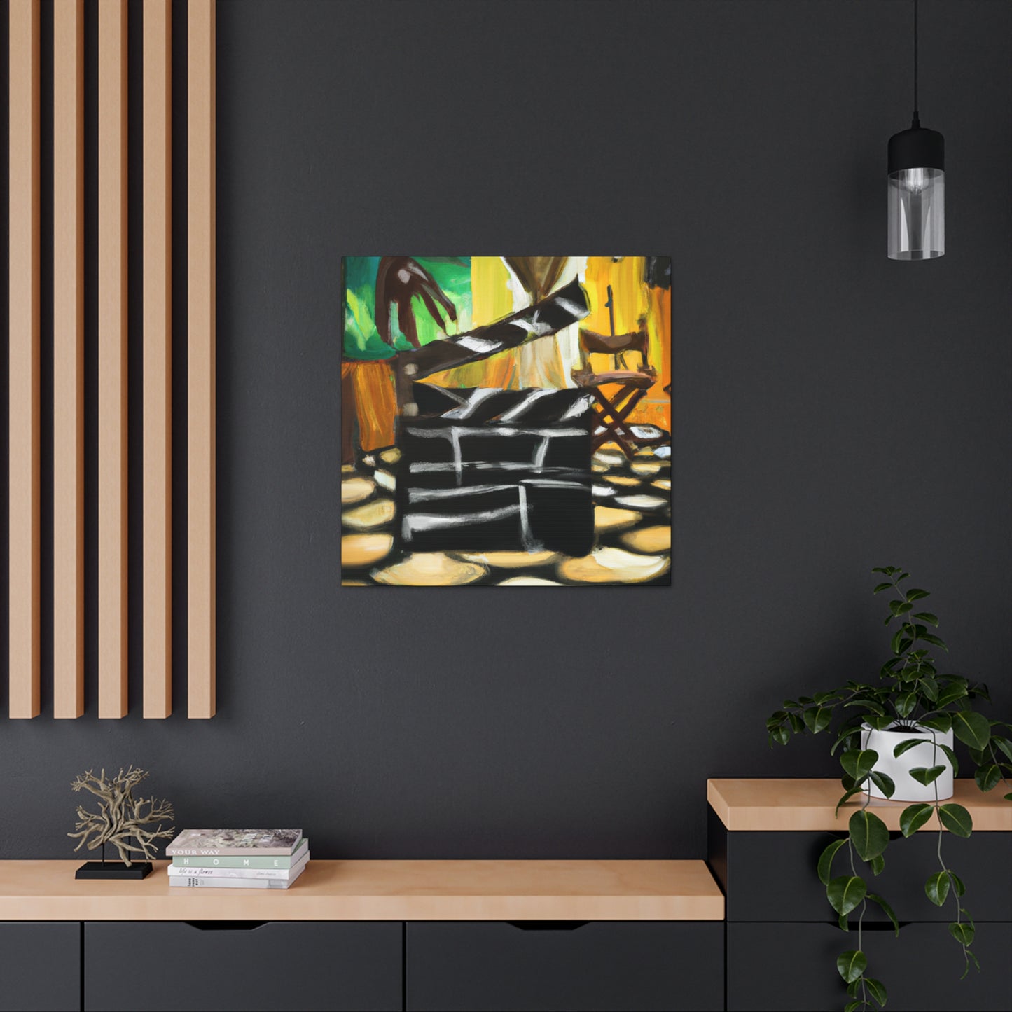 Movie Clapboard Fantasia - Canvas