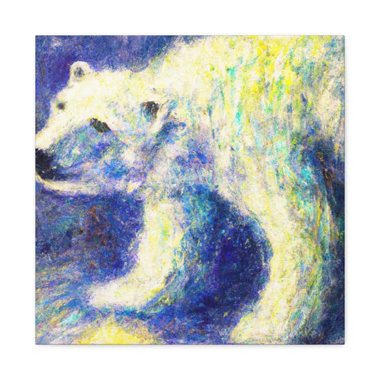 Polar Bear Dreamscape - Canvas