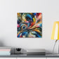 Whirling Colors Embrace - Canvas