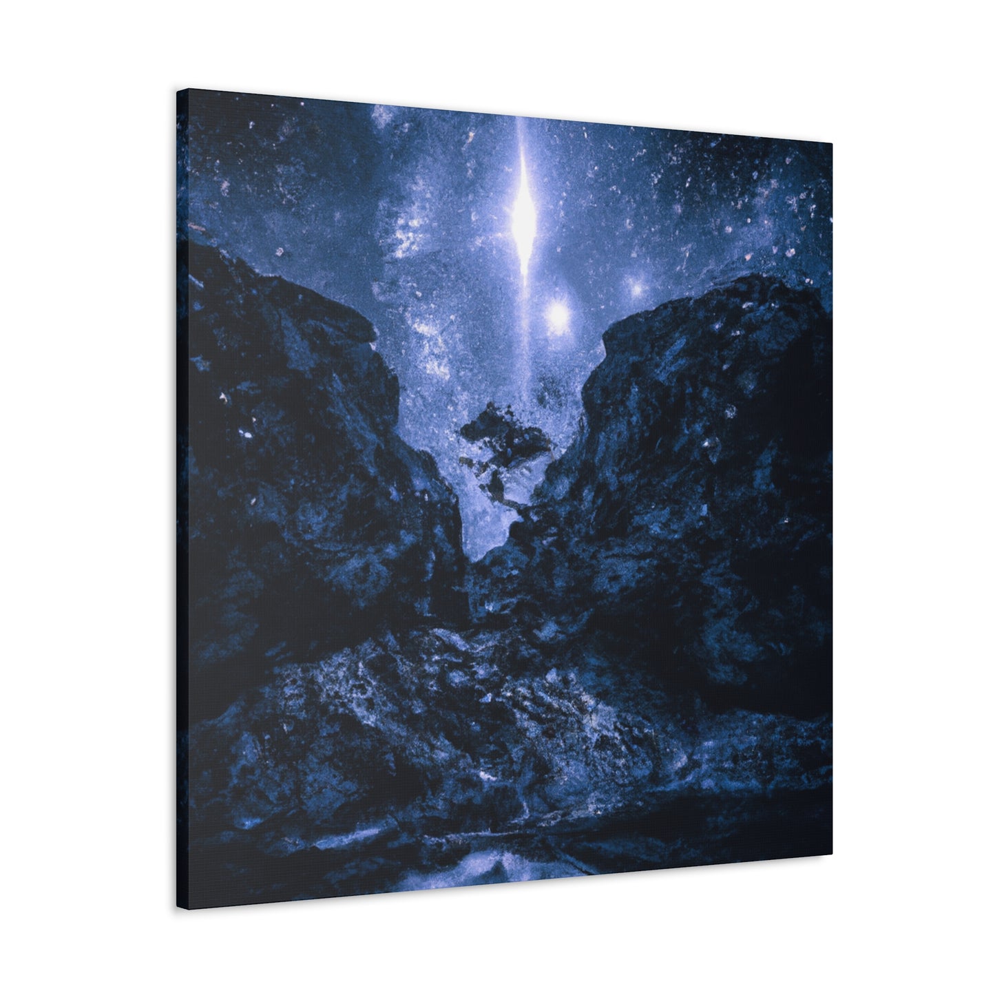 Mystic Moon Mirage - Canvas