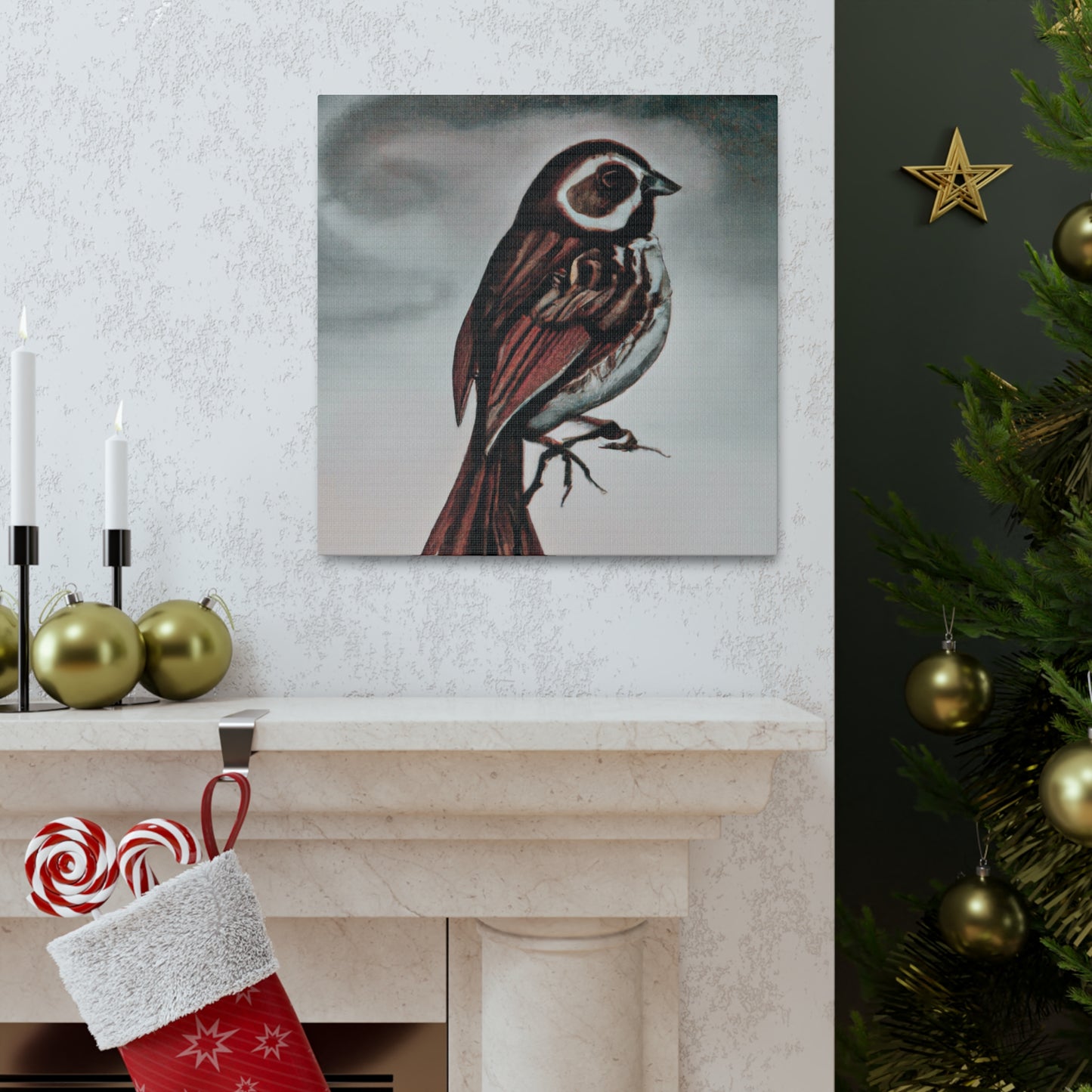 Song Sparrow Symphony - Canvas