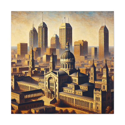 "Indy's Glorious Renaissance" - Canvas