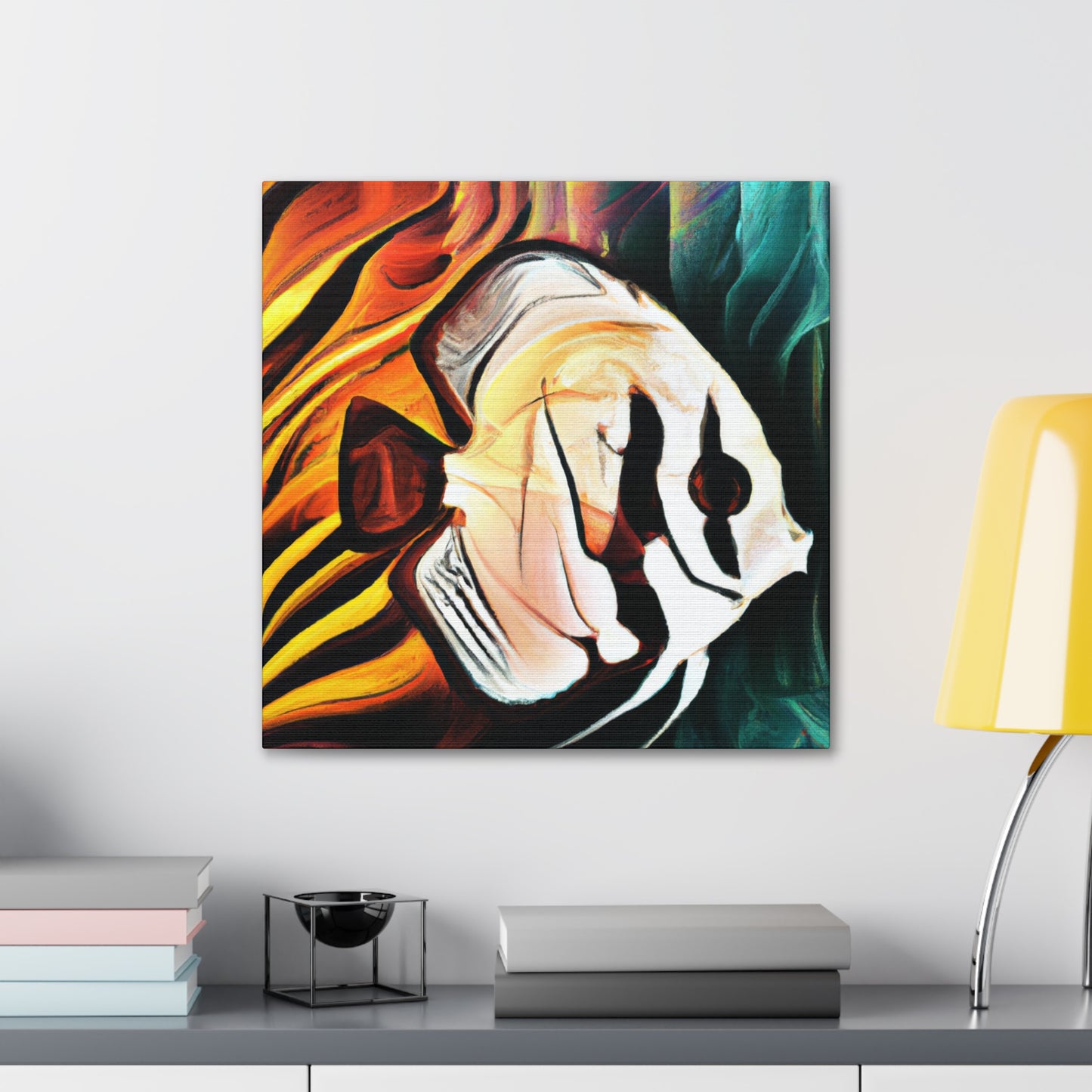 Sculptured Discus Beauty - Canvas