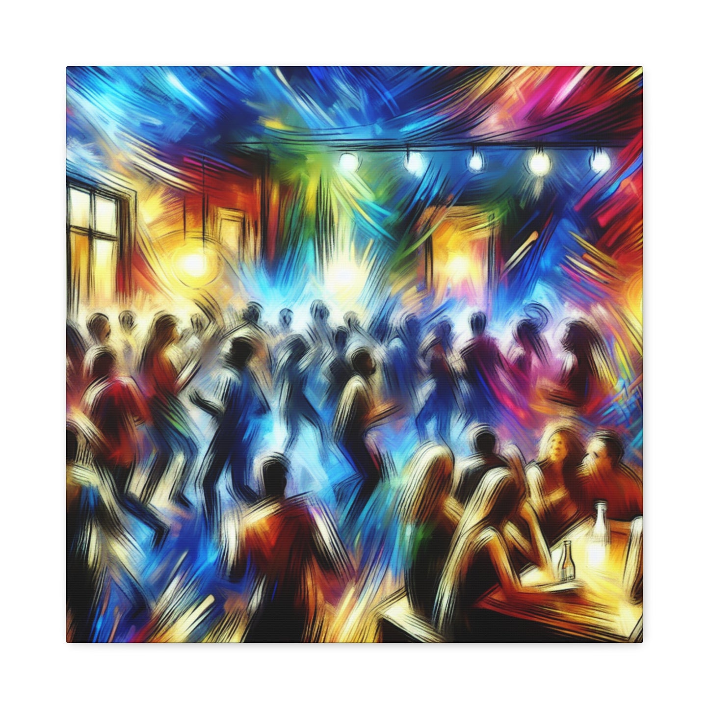 Wild Revelry Abounds - Canvas