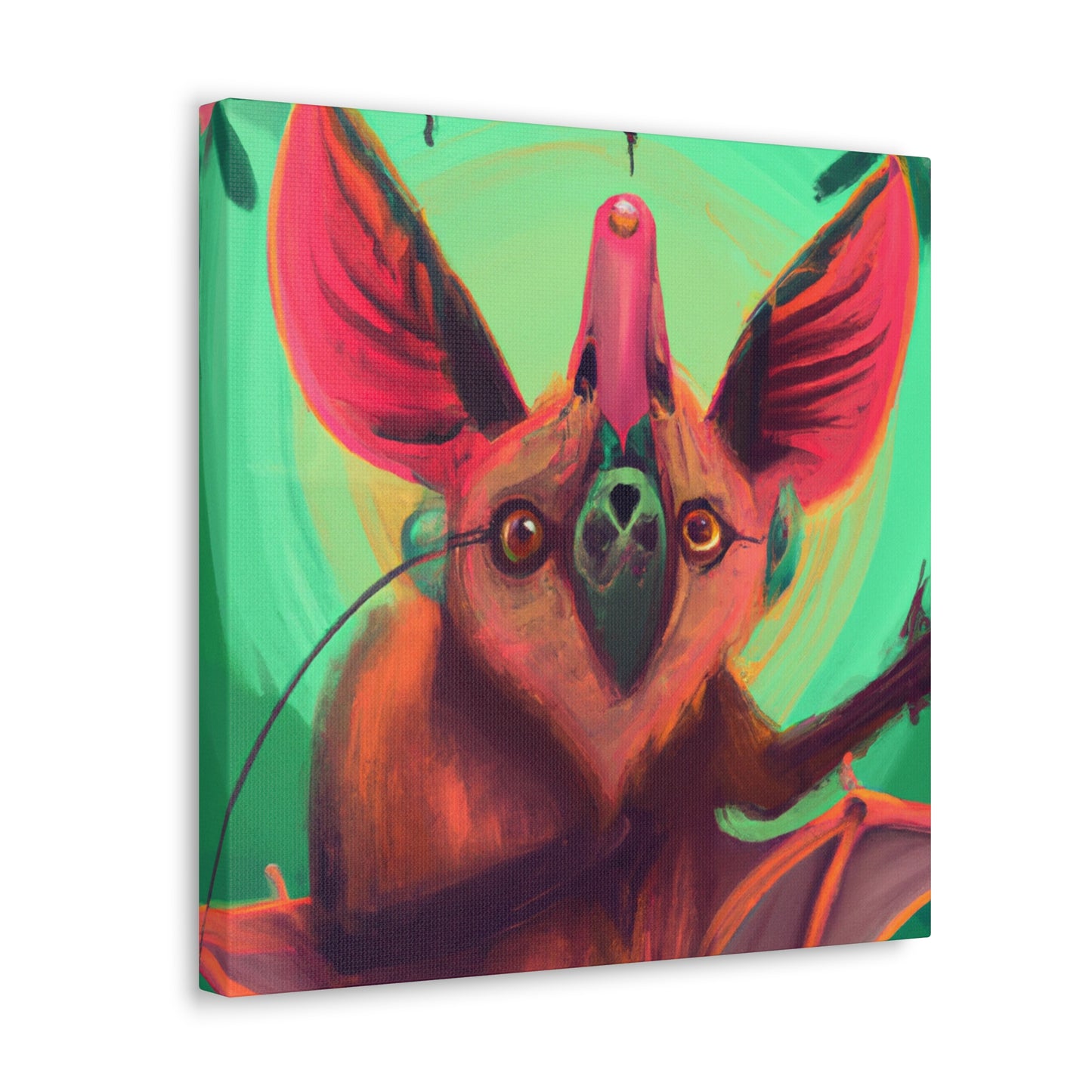 "Indian Flying Fox Soar" - Canvas