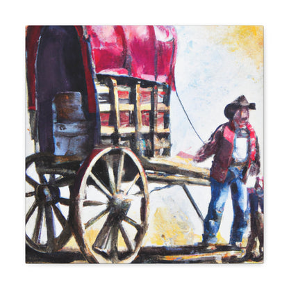 "Chuck Wagon Realism" - Canvas