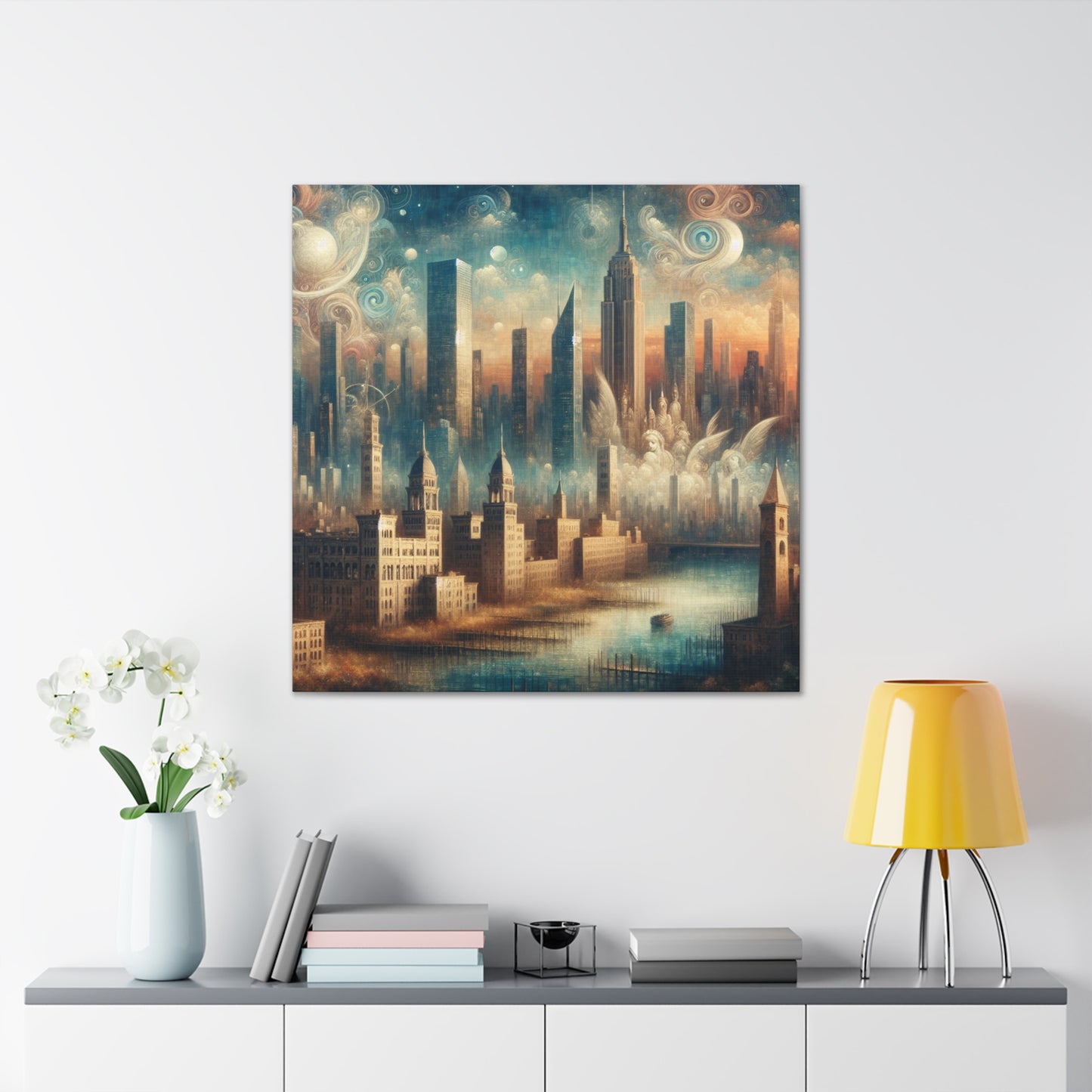 "The Gotham Renaissance Revealed" - Canvas