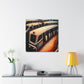 "Subway Train Impressionism" - Canvas