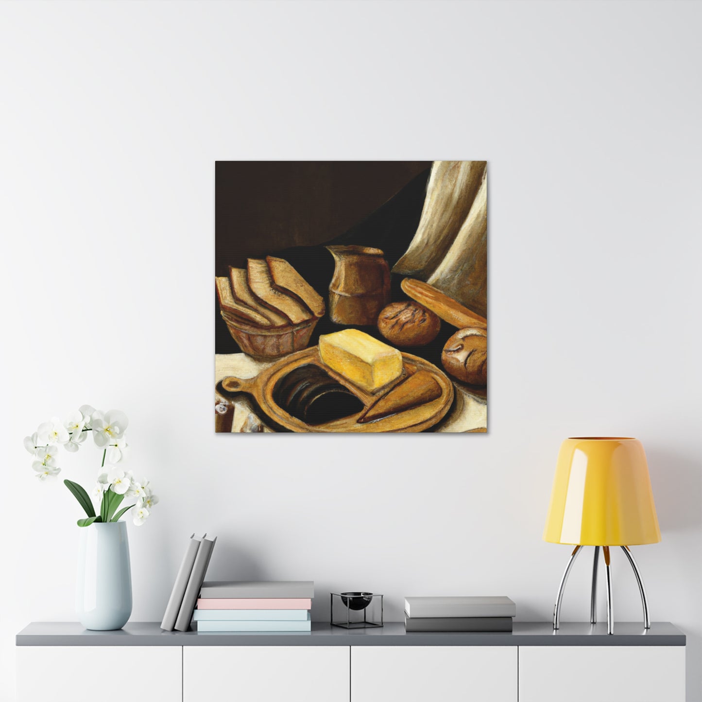 Breaking Bread Together - Canvas