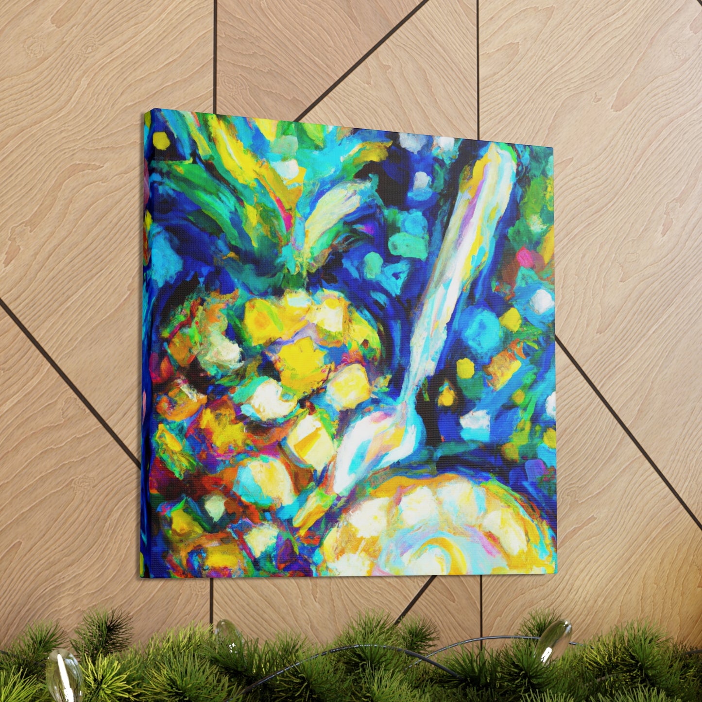 "Fauvist Pineapple Passion" - Canvas