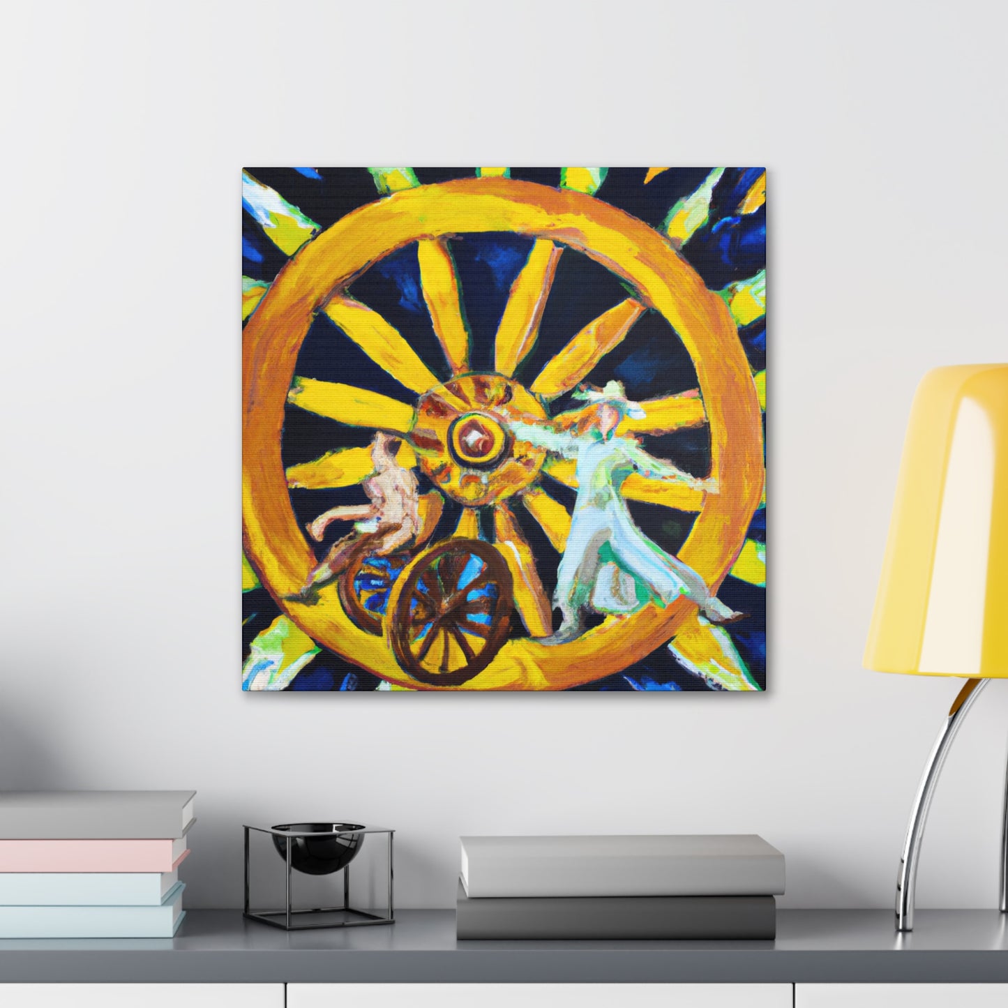 "Wheels of Splendorili" - Canvas