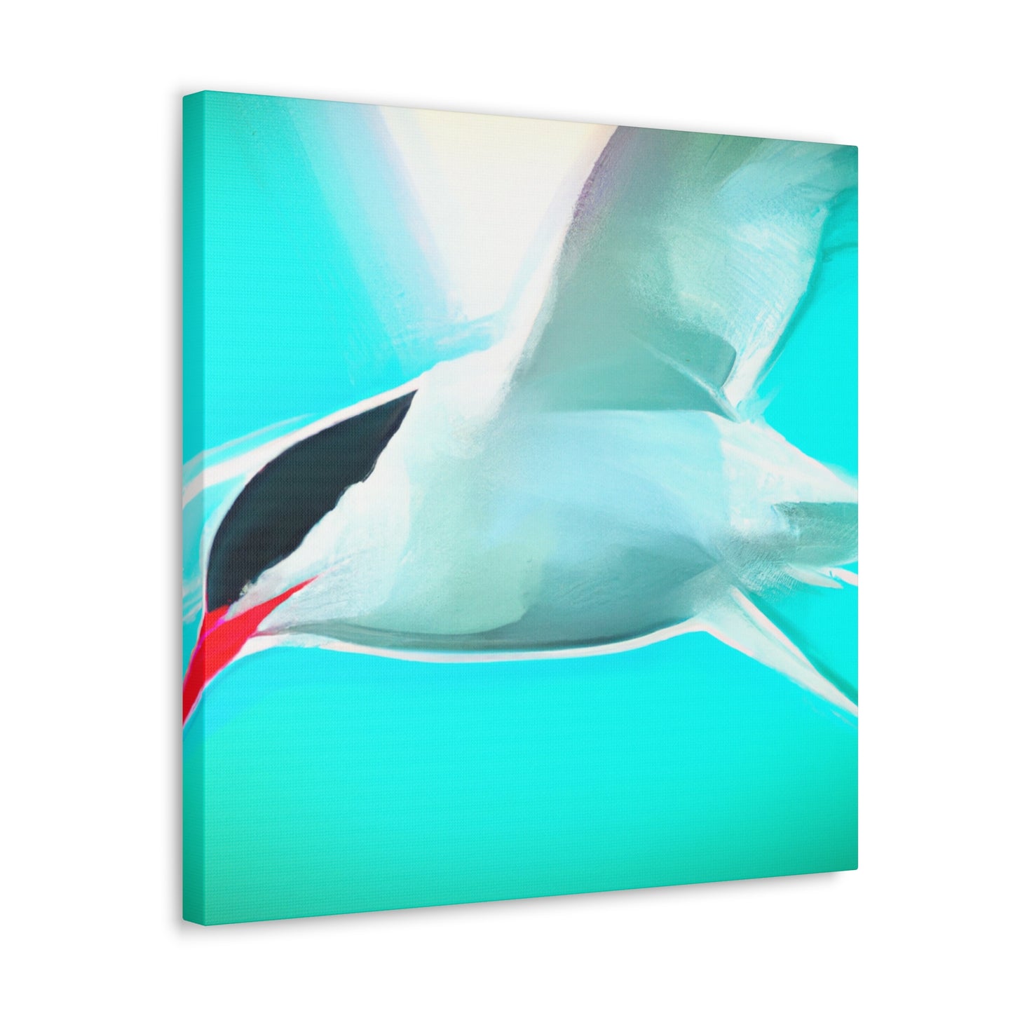 "Arctic Tern Migration". - Canvas